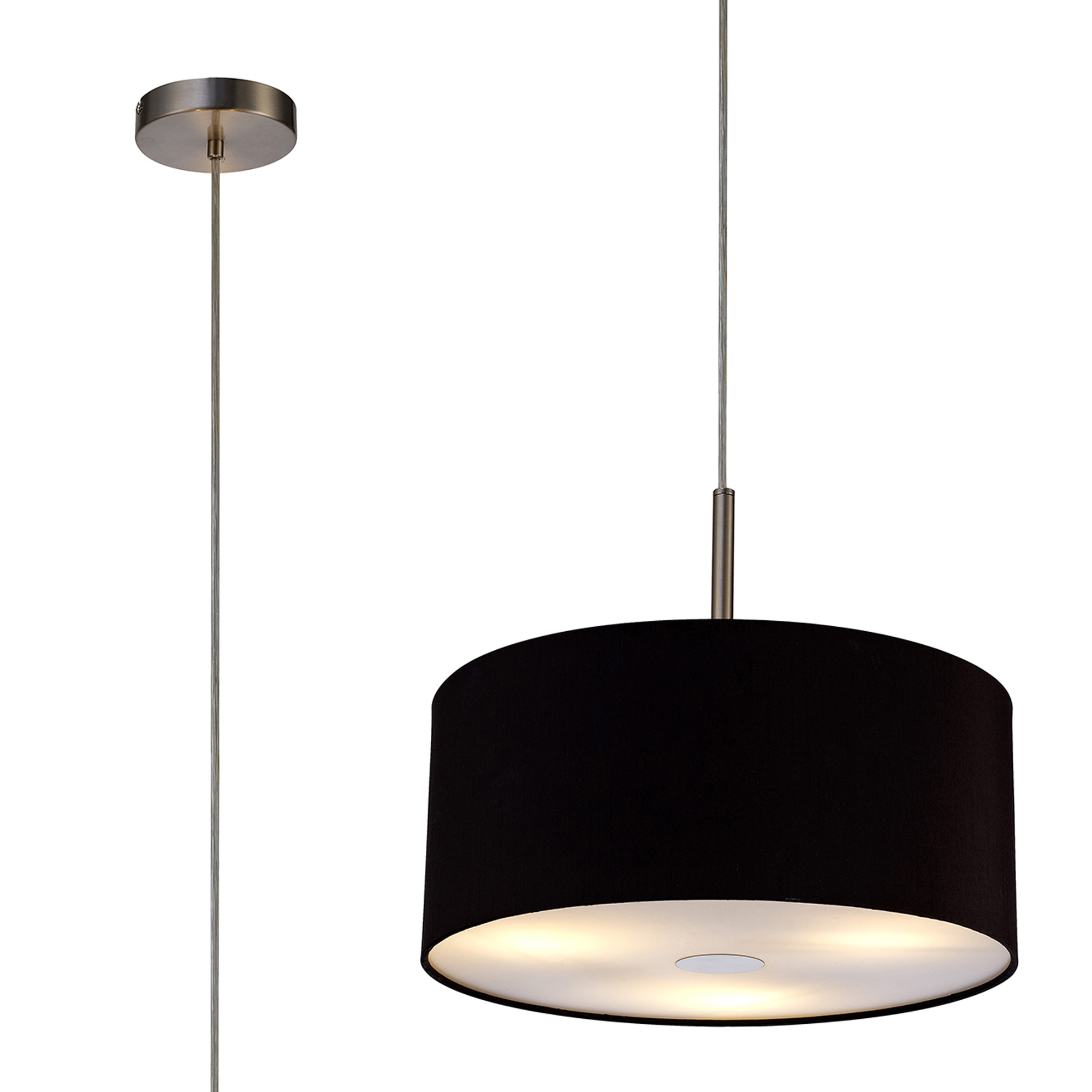 Baymont SN BL/GR Ceiling Lights Deco Single Pendant Baymont SN BL/GR Ceiling Lights Deco Single Pendant